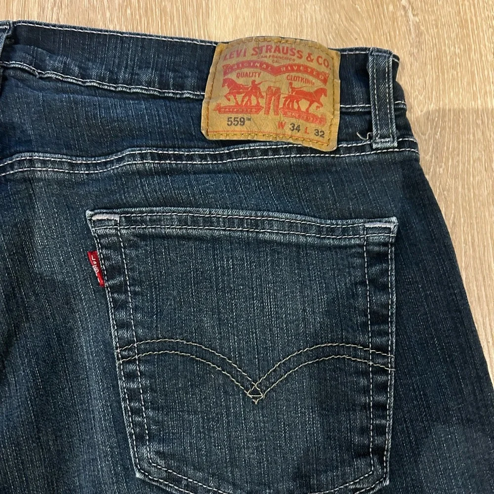 Levi's 559 Bootcut Men's Jeans - Dark Wash Blue